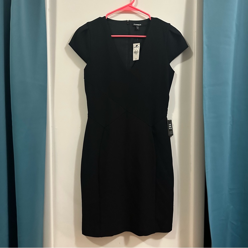 Express Black Mini Dress